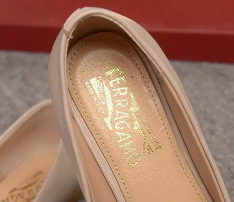 Ferragamo Shallow mouth flat shoes Women--047